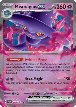 Mismagius ex — Phantasmal Flames #036