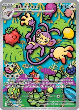 Ambipom — Phantasmal Flames #107