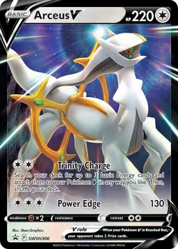 Arceus V — SWSH Black Star Promos #SWSH306