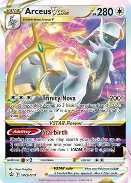 Arceus VSTAR — SWSH Black Star Promos #SWSH307