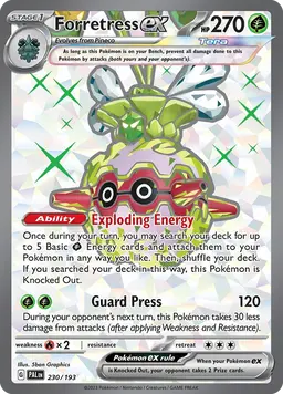 Forretress ex — Paldea Evolved #230