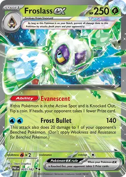 Froslass ex — Paradox Rift #003