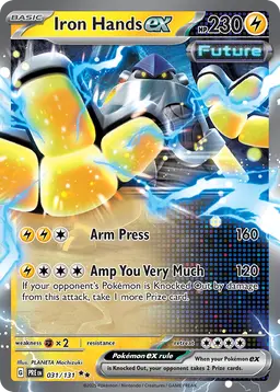Iron Hands ex — Prismatic Evolutions #031