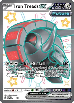 Iron Treads ex — Scarlet & Violet Black Star Promos #073