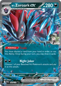 N's Zoroark ex — Journey Together #098