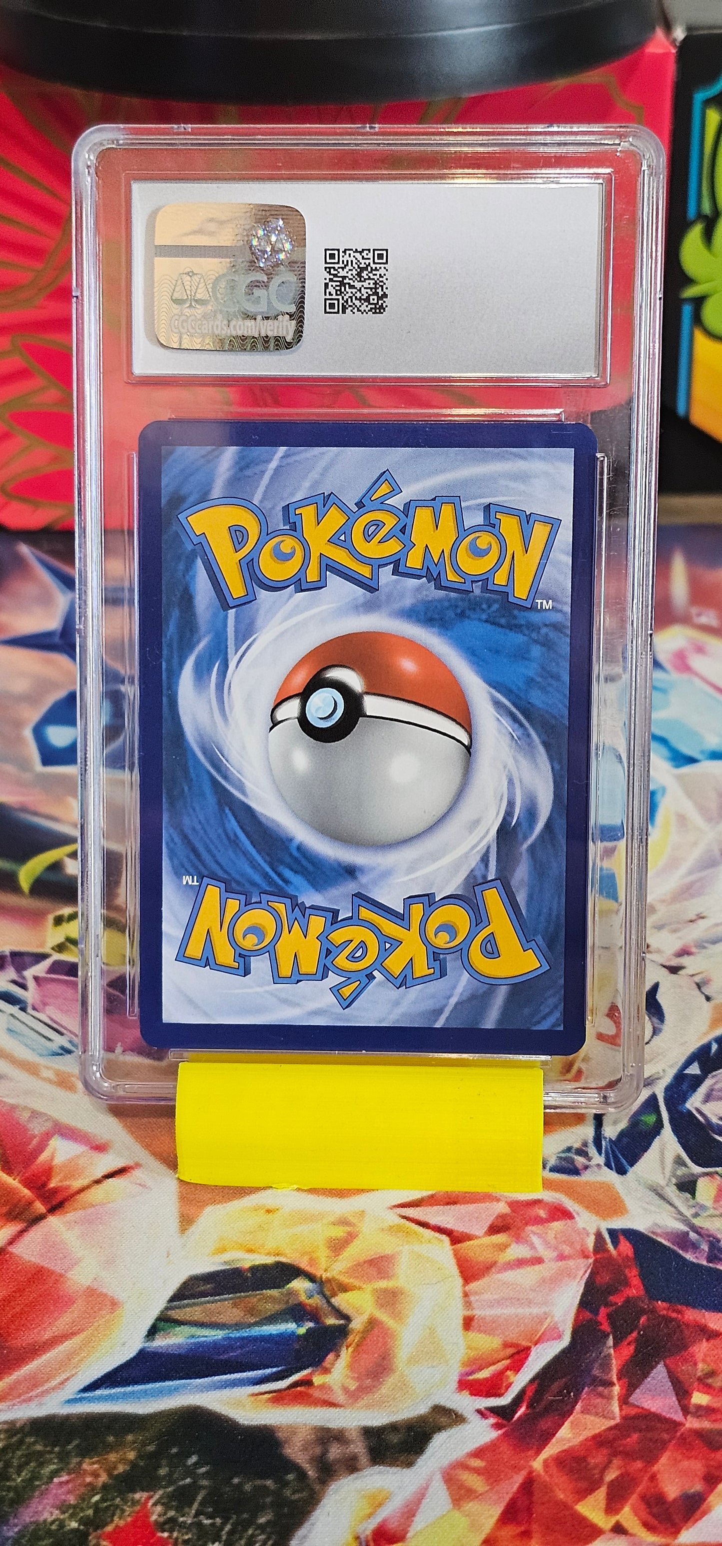 English Slab - Dragonite ex - SV03: Obsidian Flames CGC 10